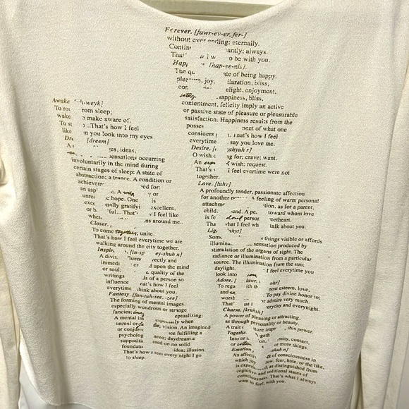 ZARA Love Story Lightweight Crop Sweater Top Metallic, Size S - Picture 5 of 11